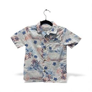 6/20 🎉Carter’s Tropical Print Button-Up Shirt – Size 4T